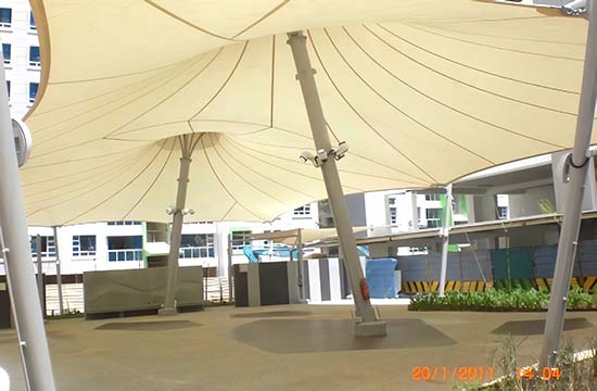 膜结构遮阳棚定制厂家